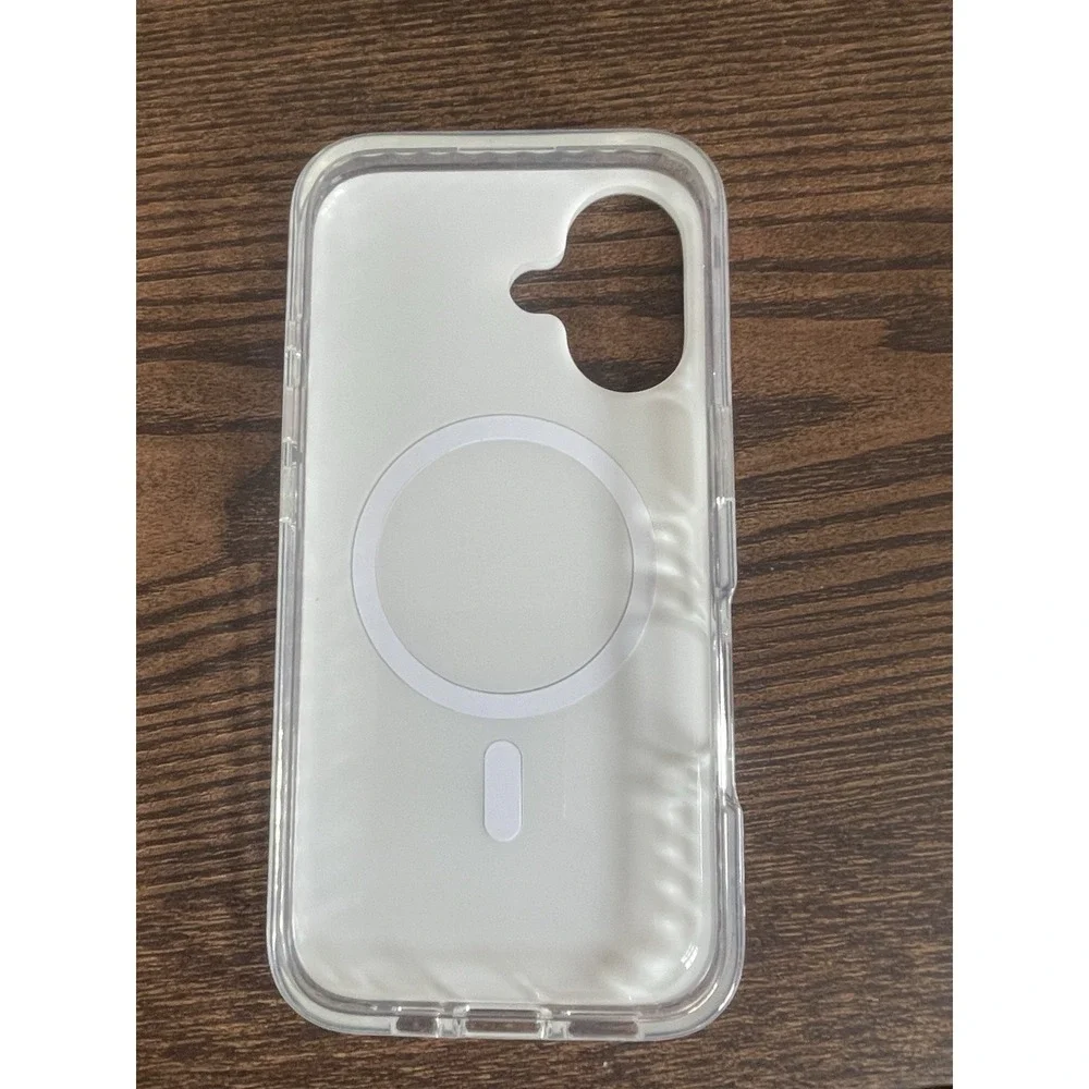 Scorpify Shining Pearl Star Mag Safe Phone Case For iPhone 16 Plus New White